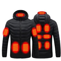 men autumn winter smart heating cotton vest usb infrared electric heating vest women outdoor flexible thermal winter warm jacket