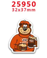 PR25950 30 шт./лот плоское заднее плоское украшение из смолы персонажи мультфильмов diy украшения аксессуары DIY материалы ручной работы PR25799 - Цвет: PR25950