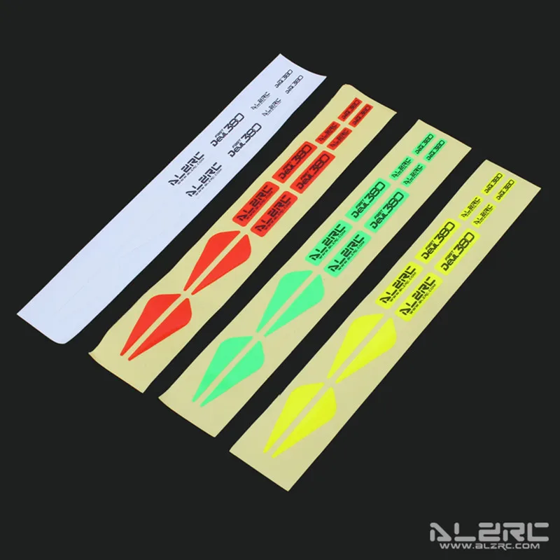 Цветная наклейка для быстрой посадки ALZRC - Devil 380 | Игрушки и хобби