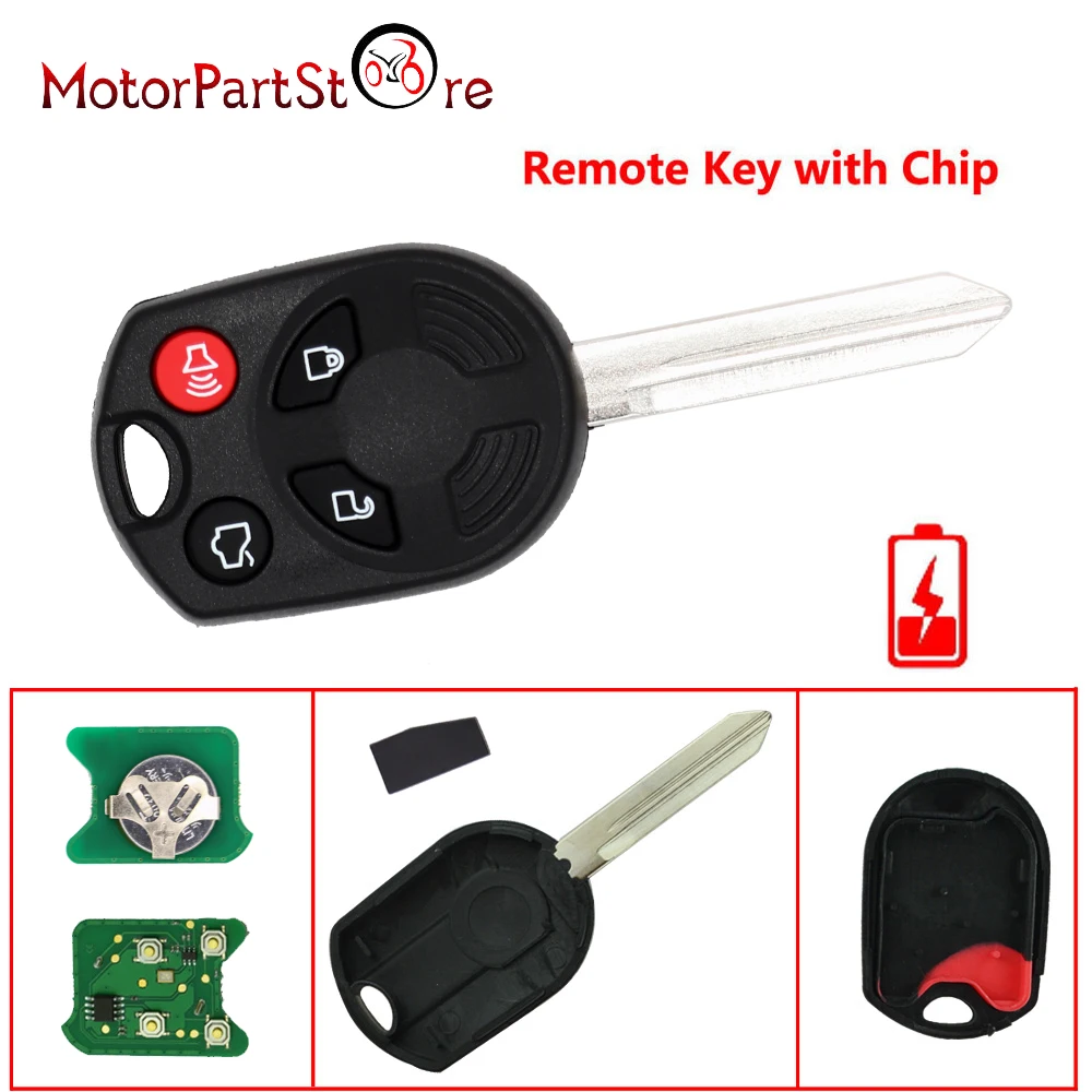 Дистанционный ключ брелок от машины для Ford C Max Edge Escape Focus Lincoln Mazda Mercury OUCD6000022 315Mhz