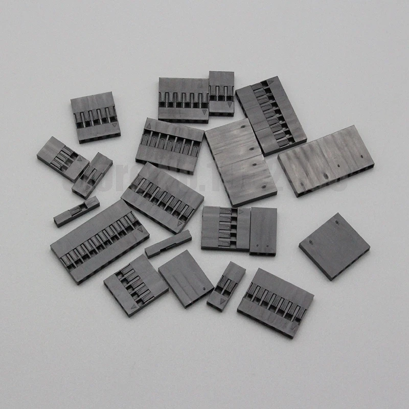 Коннектор Dupont 2 54 мм Однорядный пластиковый корпус штекер 1P 2P 3P 4P 5P 6P 7P 8P 9P 10P 11P 12P
