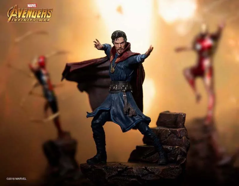 

Marvel Avengers 3 Infinity War Dr.Strange Action Figure Fight Condition 1/10 Models Collectible Toys