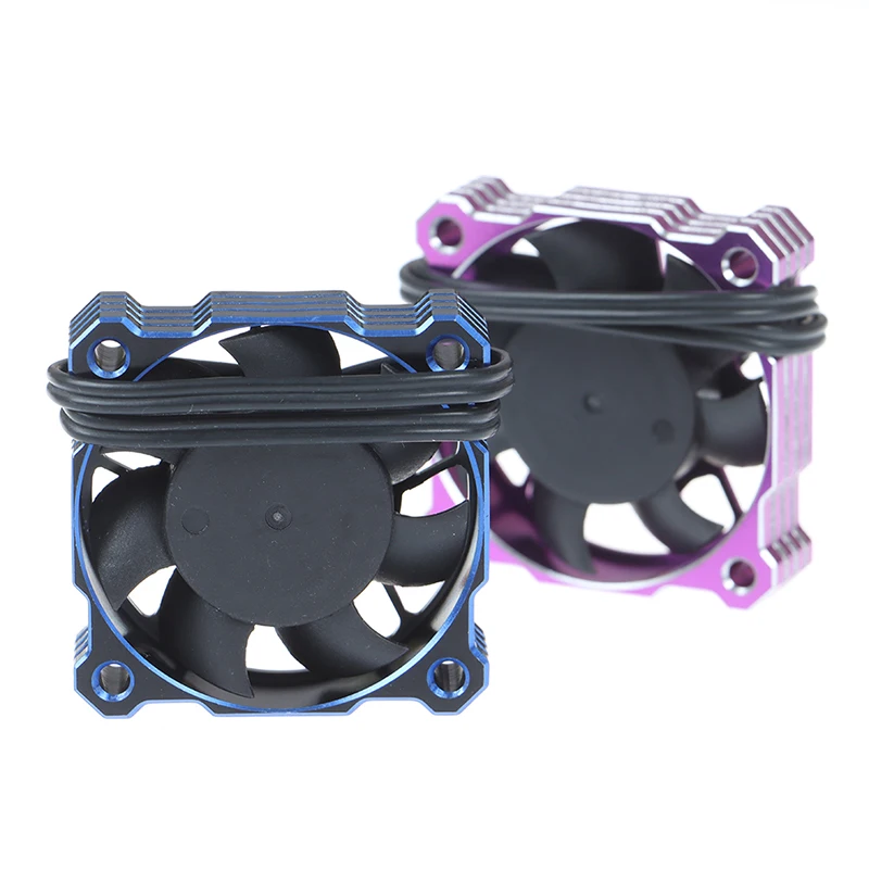 

40mm Alloy Cooling Fan Rotates at 15000 RPM 8.5V For 1/10 1/8 RC Car