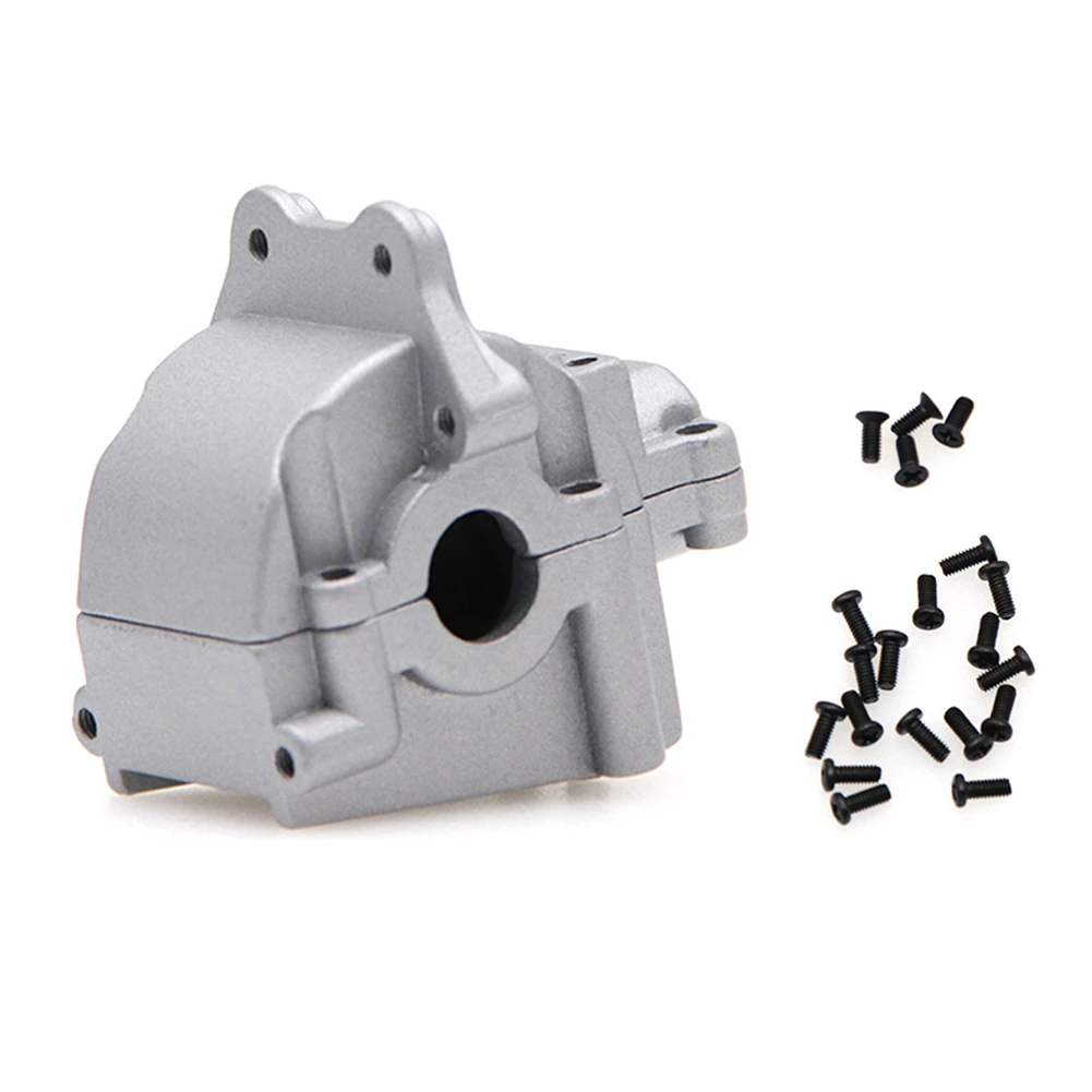 

RCTOYFUN 1 Set Aluminum Alloy Upper Lower Gearbox Upgrade Housing Cover Shell Remodel Accessories For 1/14 Wltoys 144001 RC Car