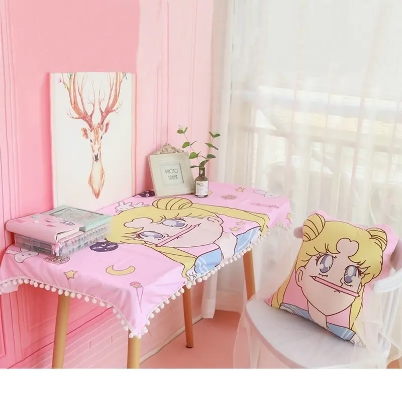 Хлопок Сейлор Мун Подушка креативная забавная Magic Girl коврик, диванная подушка принцесса номер Декор Подушка для сна подарок на день рождения