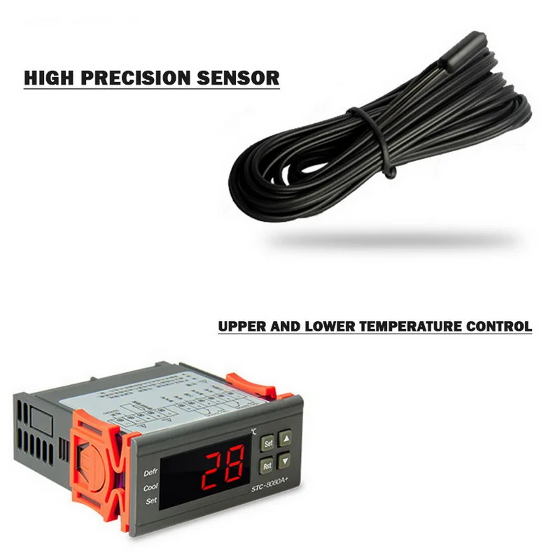 Холодильный регулятор температуры автоматический таймер размораживания