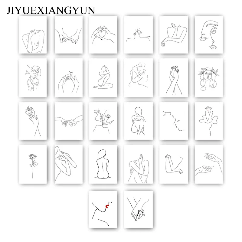 Домашний декор вертикальная абстрактная фигурка рисунок картина настенное