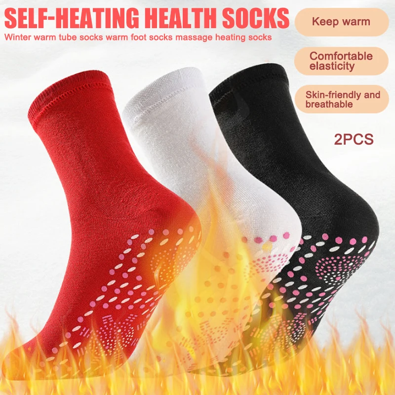 

Self Heating Socks Men Women Sock Comfortable Breathable Heated Socks Outdoor Warm Pain Relief &T8
