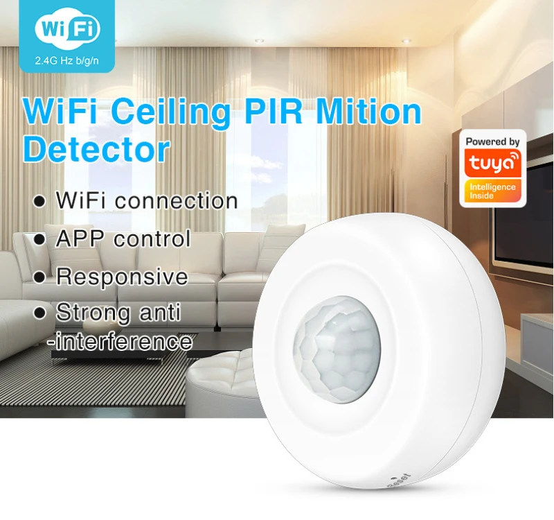 

Умная Система сигнализации tuya с Wi-Fi и датчиком движения