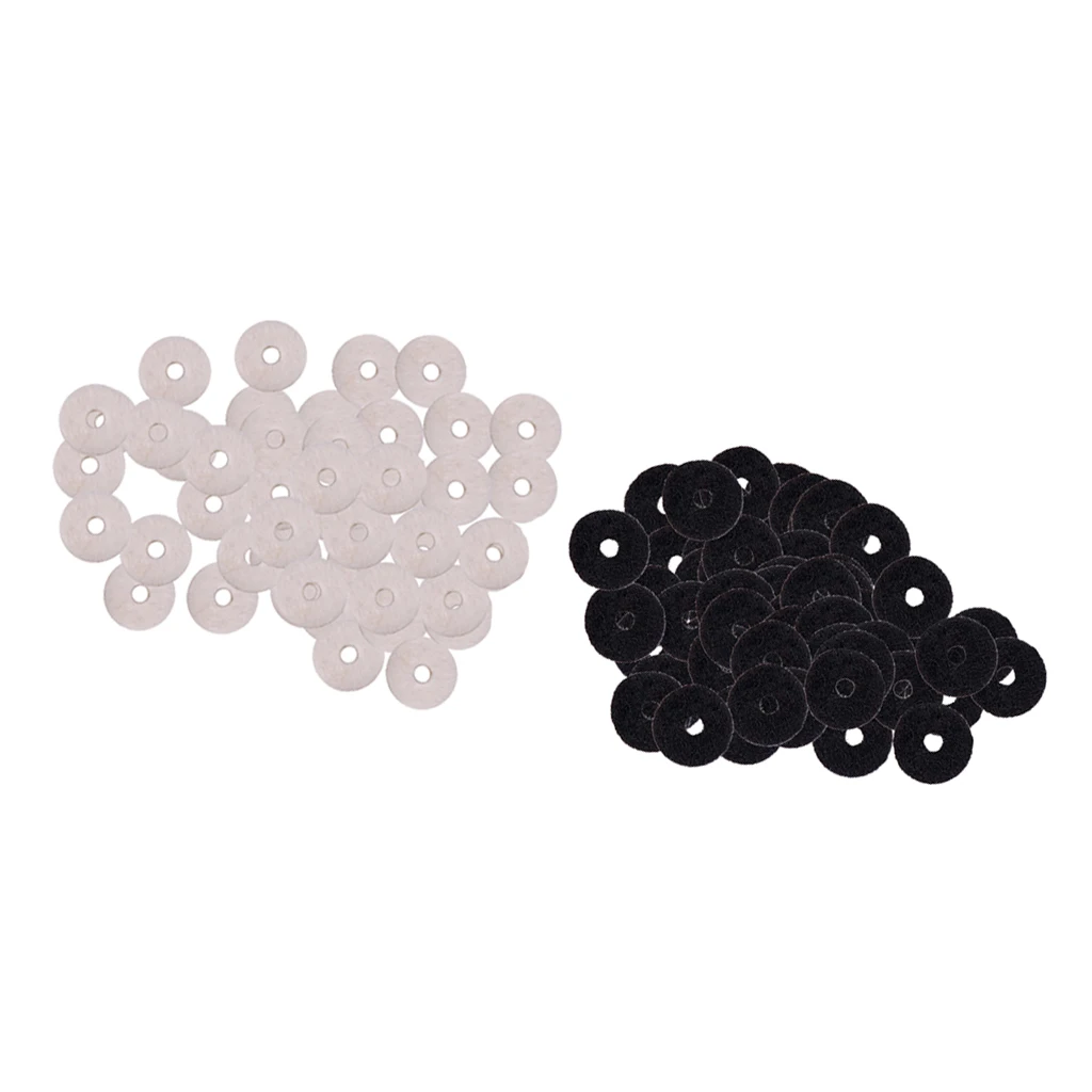 Упаковка из 50 Войлок Пряжка для гитарного ремешка блок шайба безопасности ремень