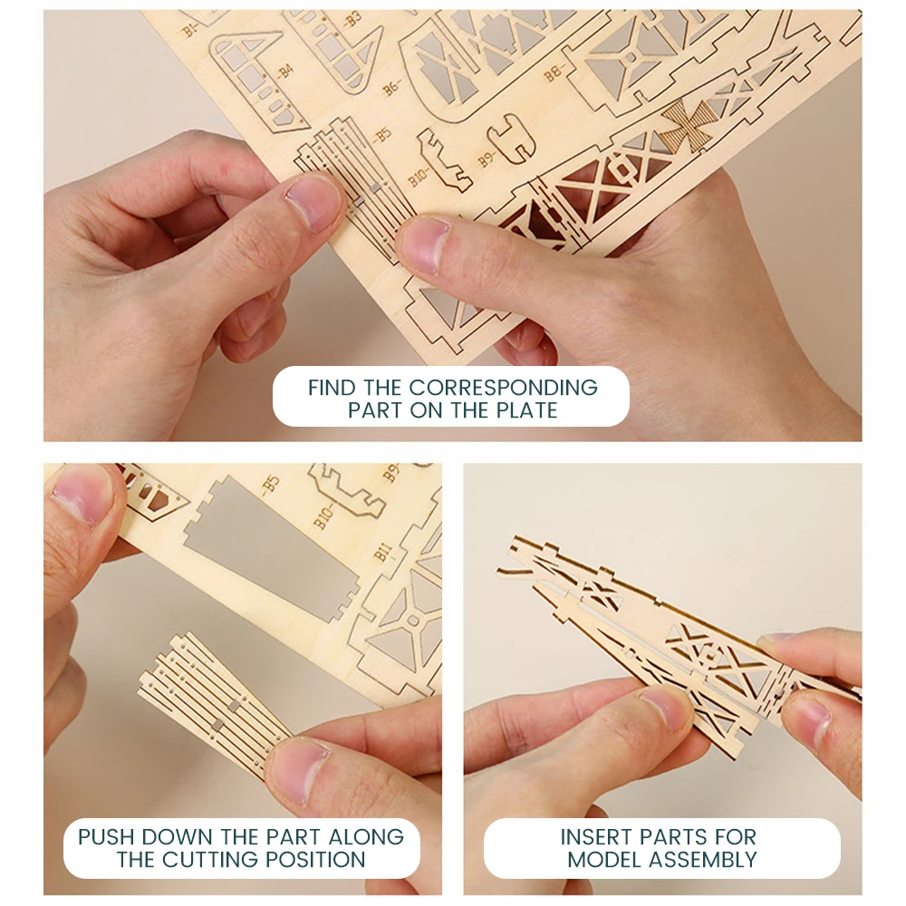 Деревянные Сова 161 шт. часы сделай сам Ассамблеи игрушка головоломка Модель
