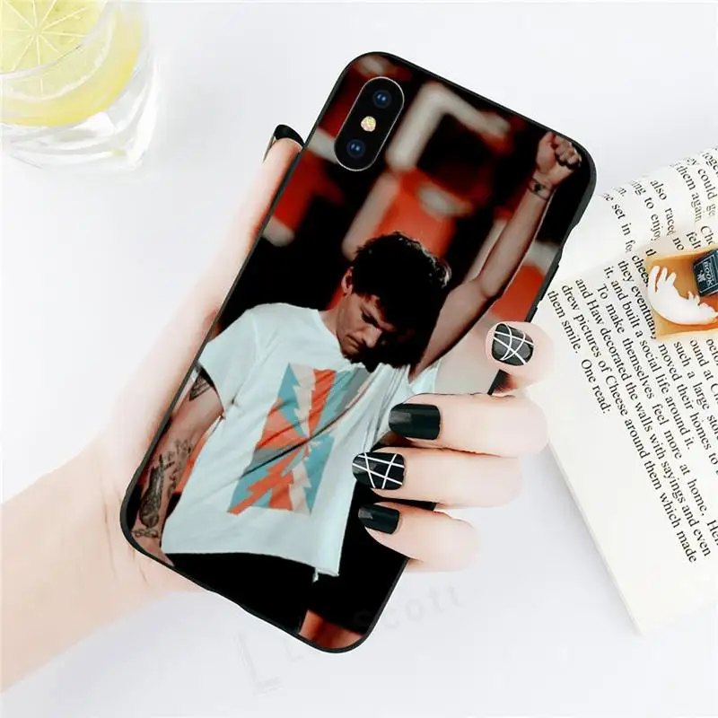 

louis tomlinson one direction Phone Case for iPhone 11 12 pro XS MAX 8 7 6 6S Plus X 5S SE 2020 XR