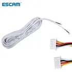 ESCAM 15 м 2,54*4P 4 проводной кабель для видеодомофона, цветной видеодомофон, проводной дверной звонок, домофон