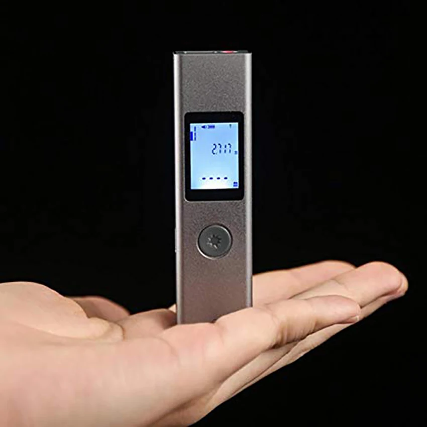 Мини ручной 40 м умный цифровой лазерный дальномер Портативный usb зарядка измеритель расстояния