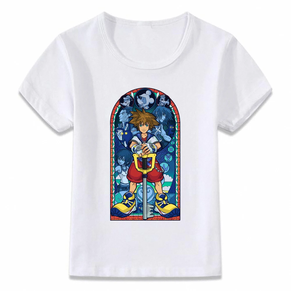 

Kids Clothes T Shirt Kingdom Hearts Sora Keyblade Boys and Girls Toddler Shirts Tee