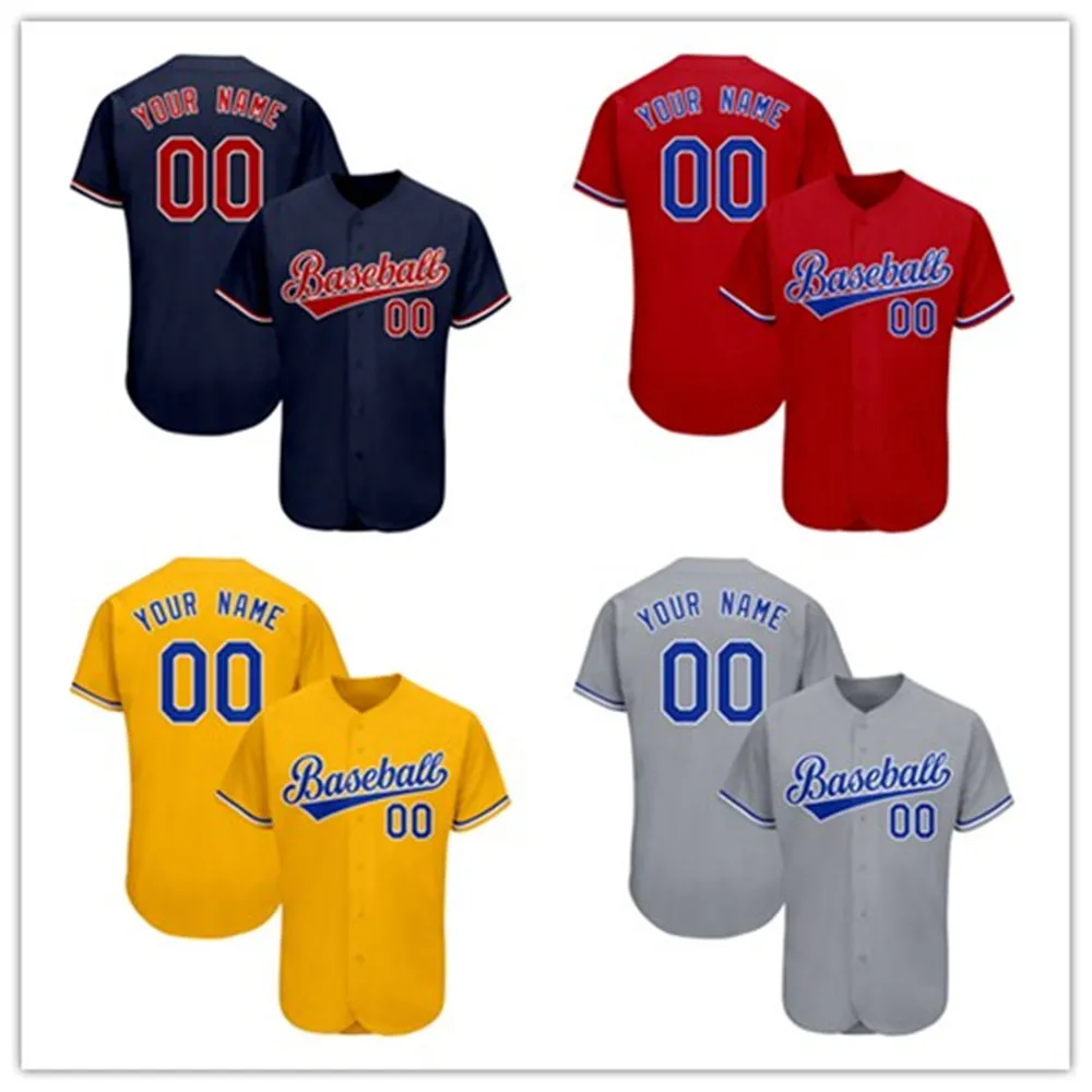 Custom Multi Color Baseball Jersey for Athlete ，Dropship Baseball Jerseys Embroidered，Personalize Team Mesh Sporting Shirts