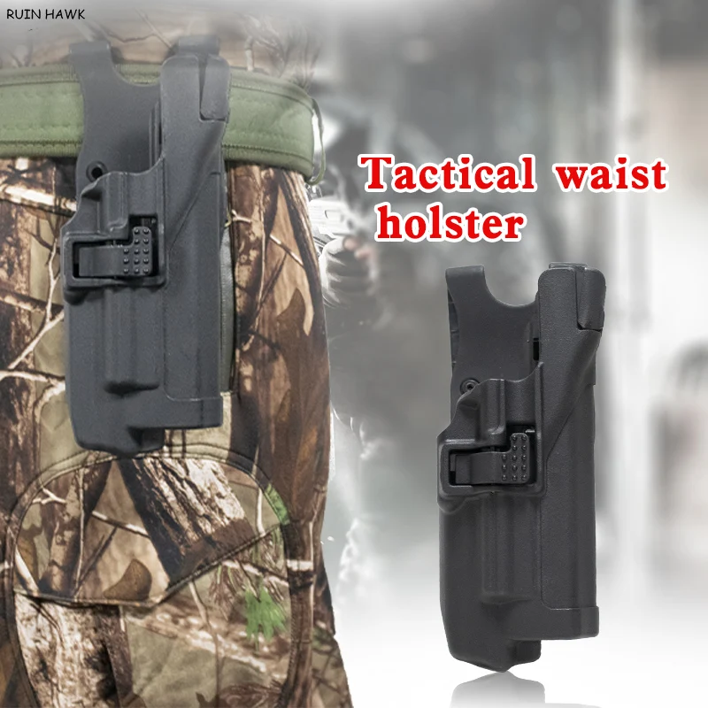 

LV3 GLOCK 17 19 22 23 31 32 Pistol Concealed Carry Holsters Gun Belt Holster Right Hand Police Gun Pouch Hunting Gun Case