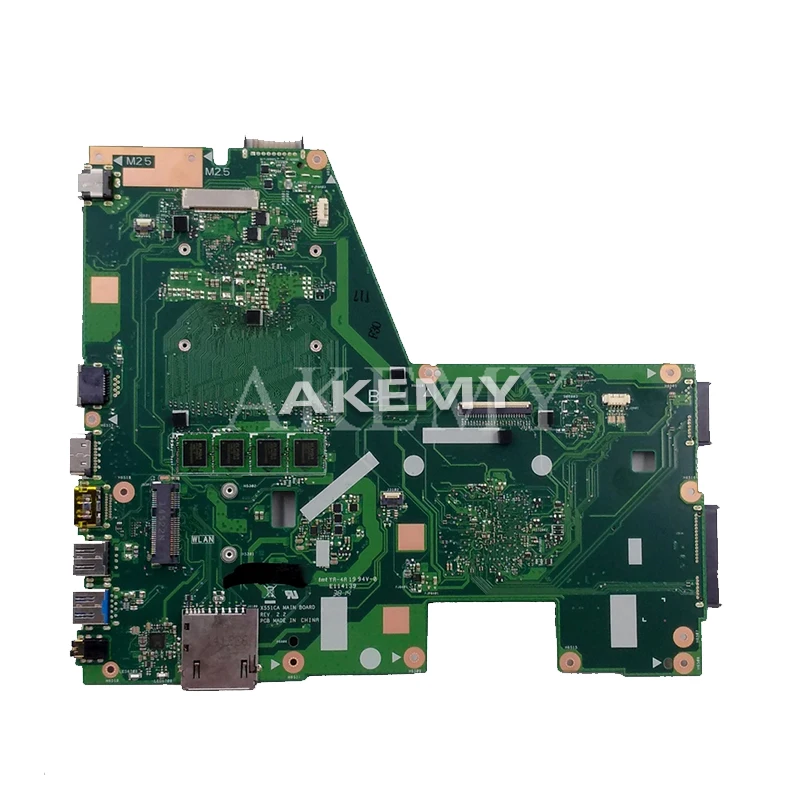 Asepcs X551CA материнская плата для ноутбука For Asus X551CAP X551C F551C F551CA тест оригинальная