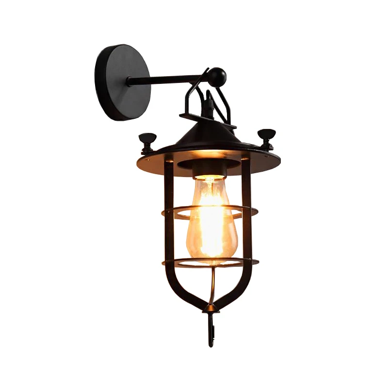 Винтажный E27 светильник Эдисона настенный для бара клуба паба лестницы коридора