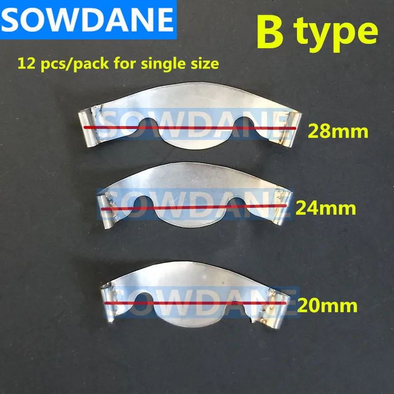 36 шт./компл. стоматологические седла Контурные металлические матрицы матрица