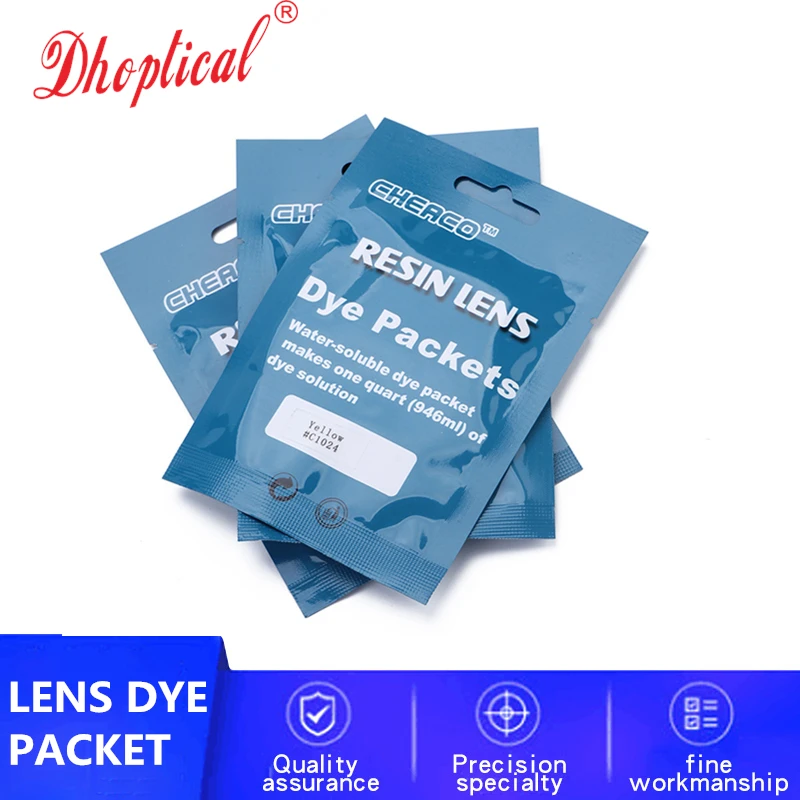 Раствор для тонировки линз пакеты окрашивания тонировочный материал 10 пак./кор.