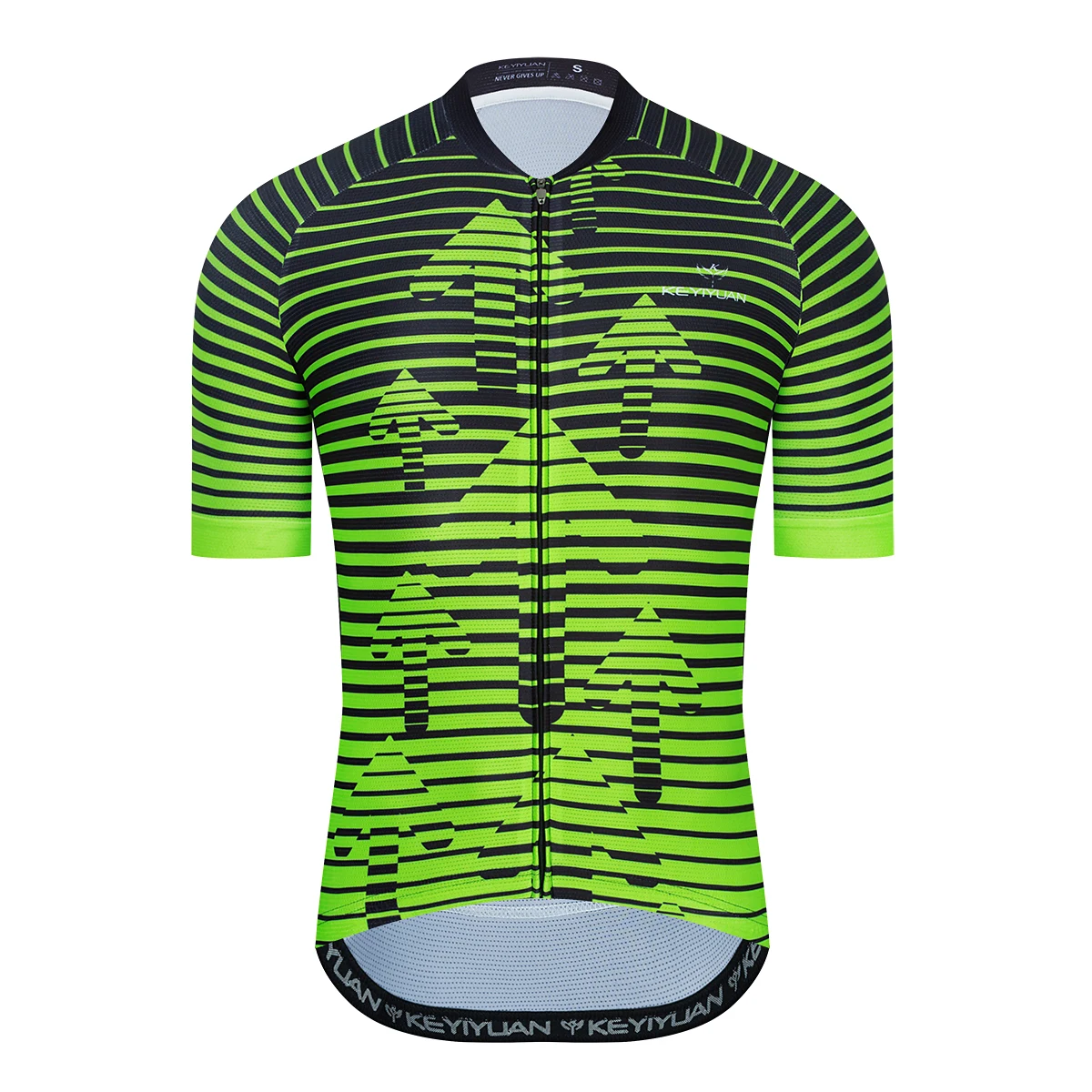 

KEYIYUAN Men Pro Team Cycling Jersey Summer Mountain Bicycle Wear Quick Dry Short Sleeve Tops Camisetas Ciclismo Mtb Manga Corta