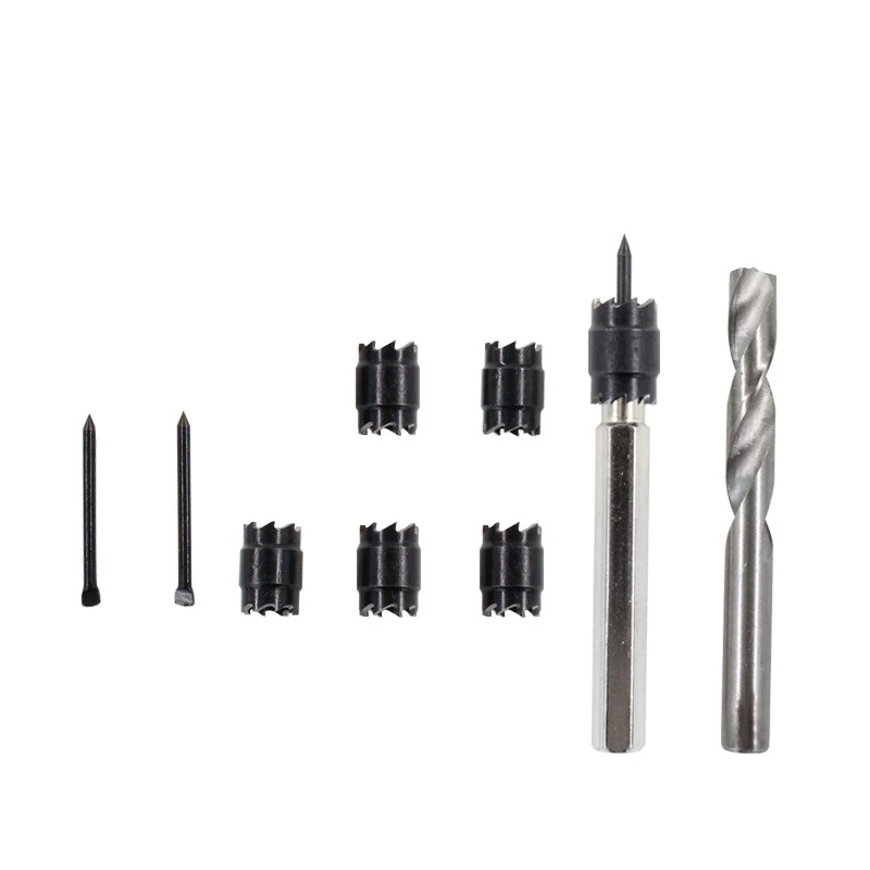 

Hot Sale 9PC High Speed Steel Welding Drill Hexagonal Shank Repair Anchor Spot Drill Welding Spot Power Tool Set