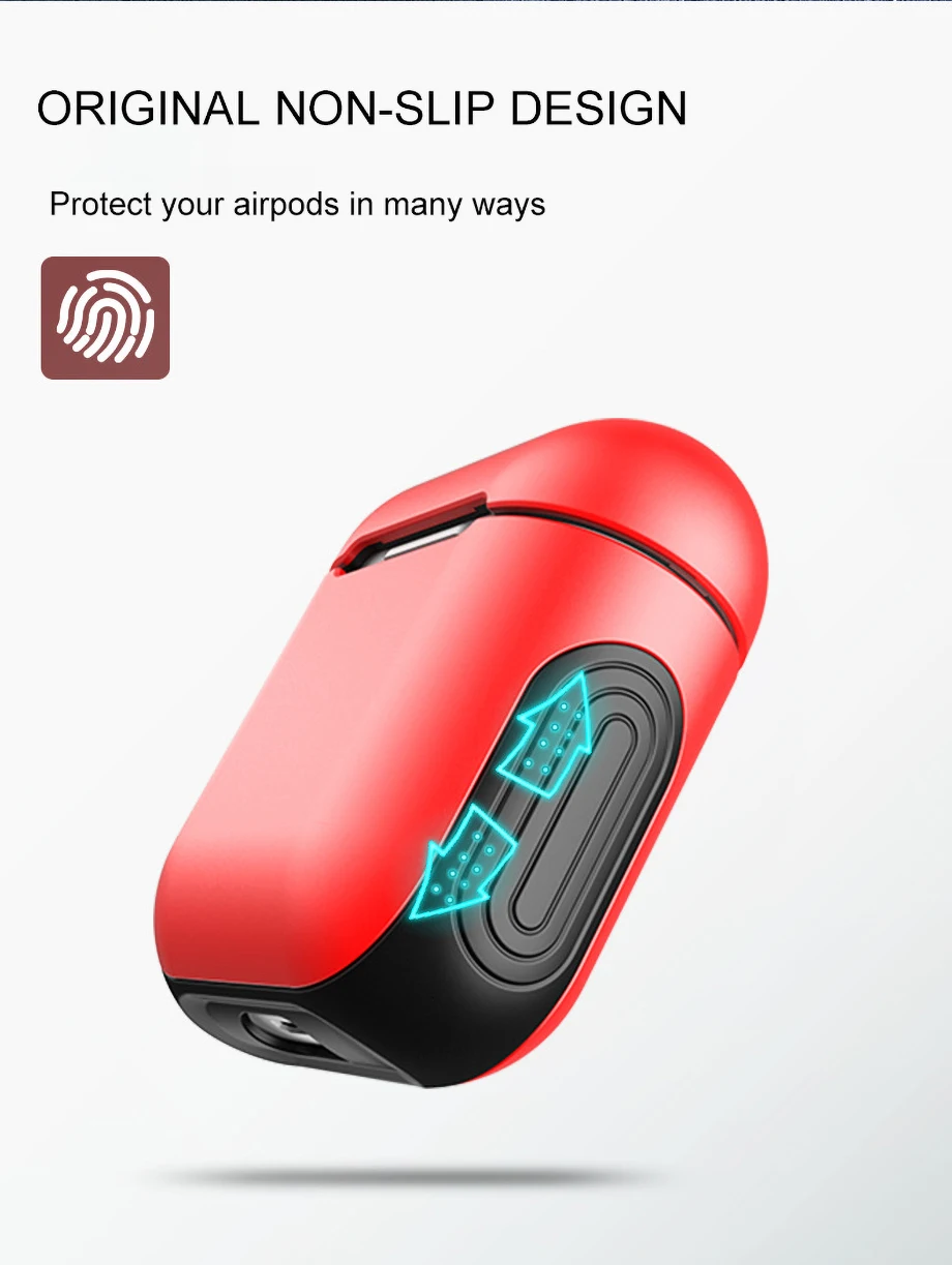 Чехол для наушников, чехол для Apple Air pods, кожаный чехол, зарядное устройство, настоящие беспроводные наушники Bluetooth, аксессуары