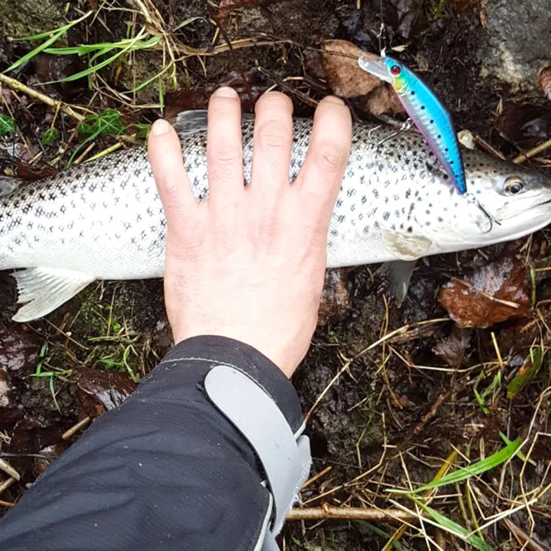 Afishlure 66 мм/8 г D контактные приманки гольян тонущие жесткие Iscas искусственная рыба