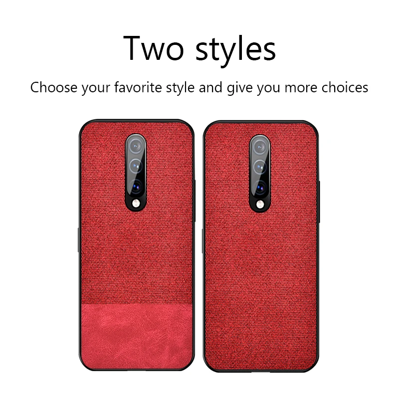 Для OnePlus 7 Pro чехол противоударный задняя крышка ткань силиконовый мягкий край защитный чехол для OnePlus 6T 6 7T Pro Чехол