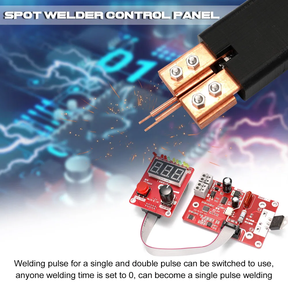 NY-D02 датчик двойного импульса времени и тока контроль точечной сварки панель