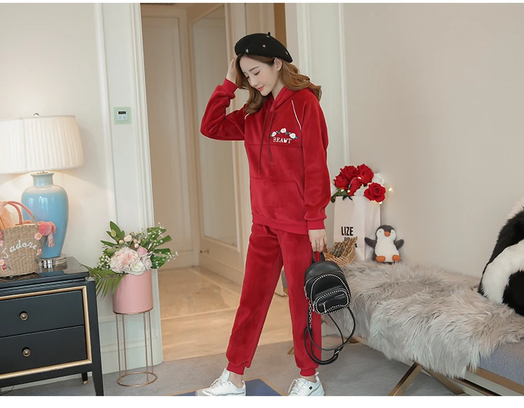 8332# зимняя модная одежда для кормящих мам, костюмы для кормления, толстовки, комплекты одежды для беременных женщин, Спортивная повседневная одежда для беременных