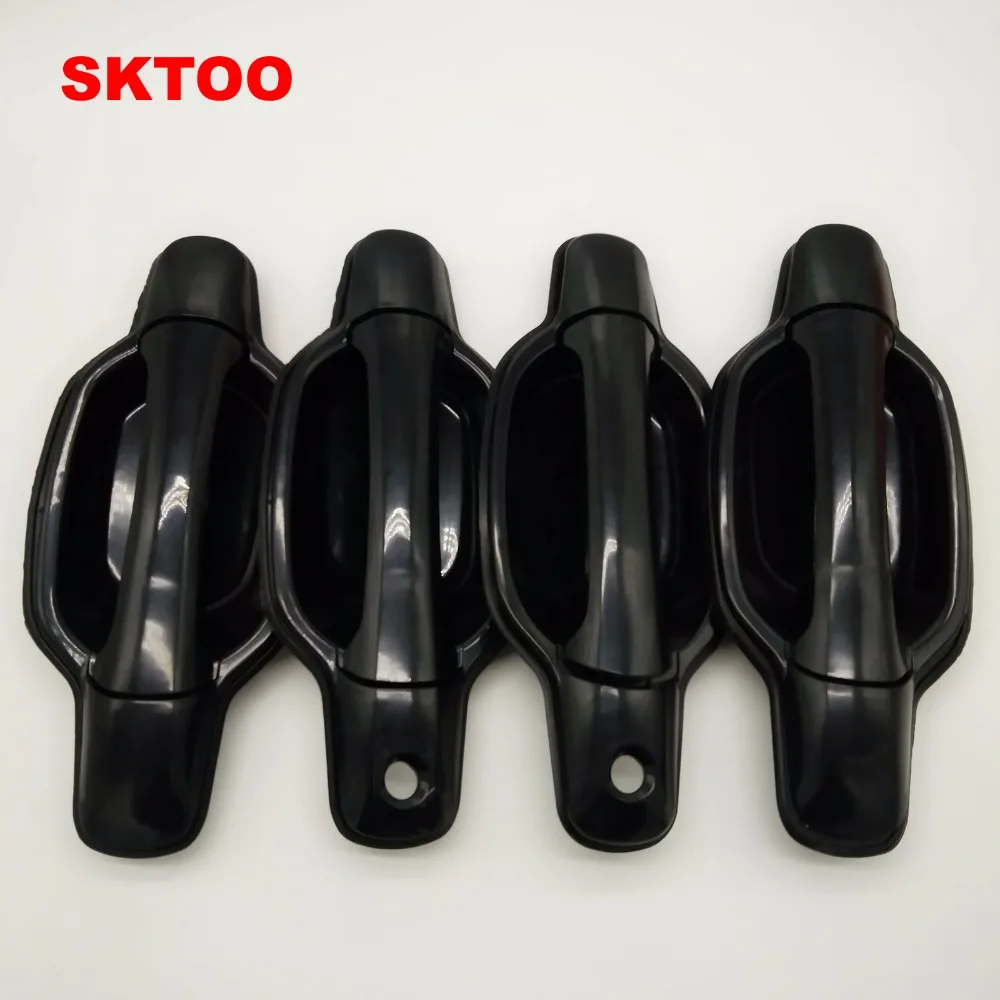 SKTOO 4 шт. для Great wall wingle 3 Wingle 5 дверная ручка внешняя в сборе черная pockmark|door handle|outer door