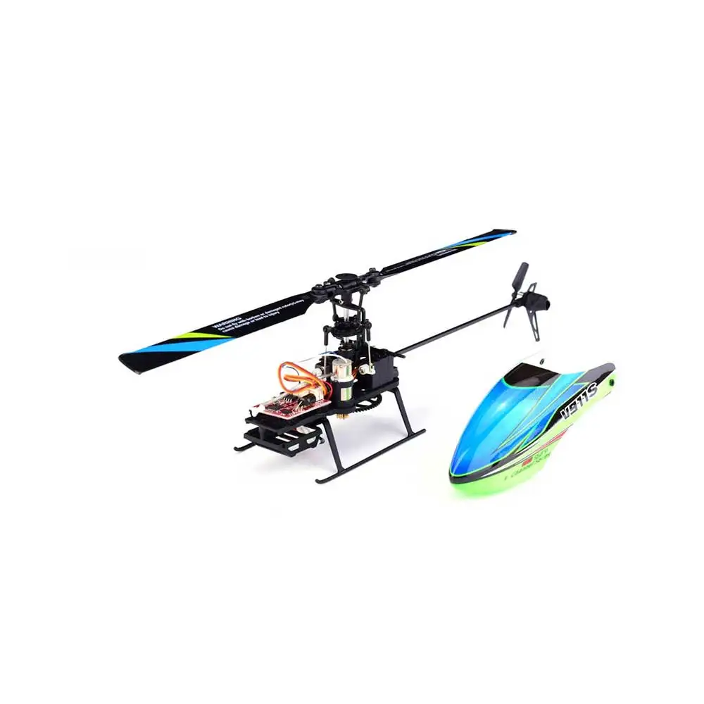 WLtoys V911S Мини RC вертолет 2 4G 4CH 6 Aixs гироскоп с одним лезвием беспилотный самолет