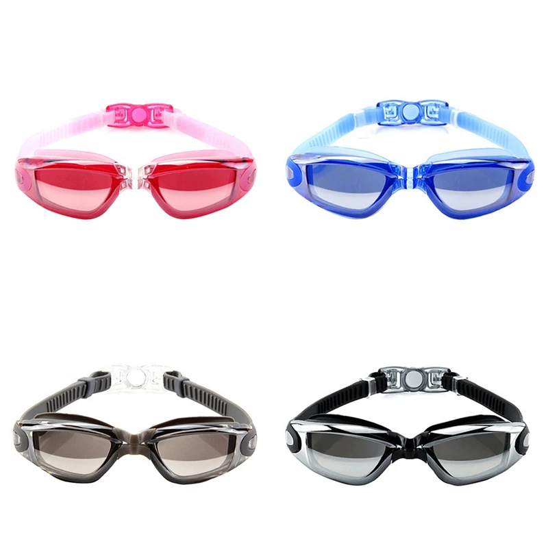 Очки для плавания ming очки бассейна взрослых мужчин женщин анти туман оптическая