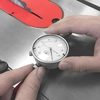 k1ka basic kit with dial indicator for aligning and calibrating work shop machinery like table saws band saws and drill