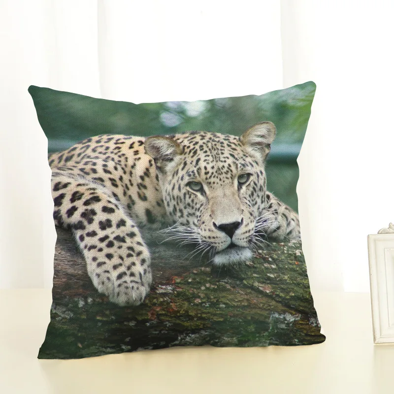 Скандинавские африканские 3D леопардовые Чехлы для подушек Детские Декоративные