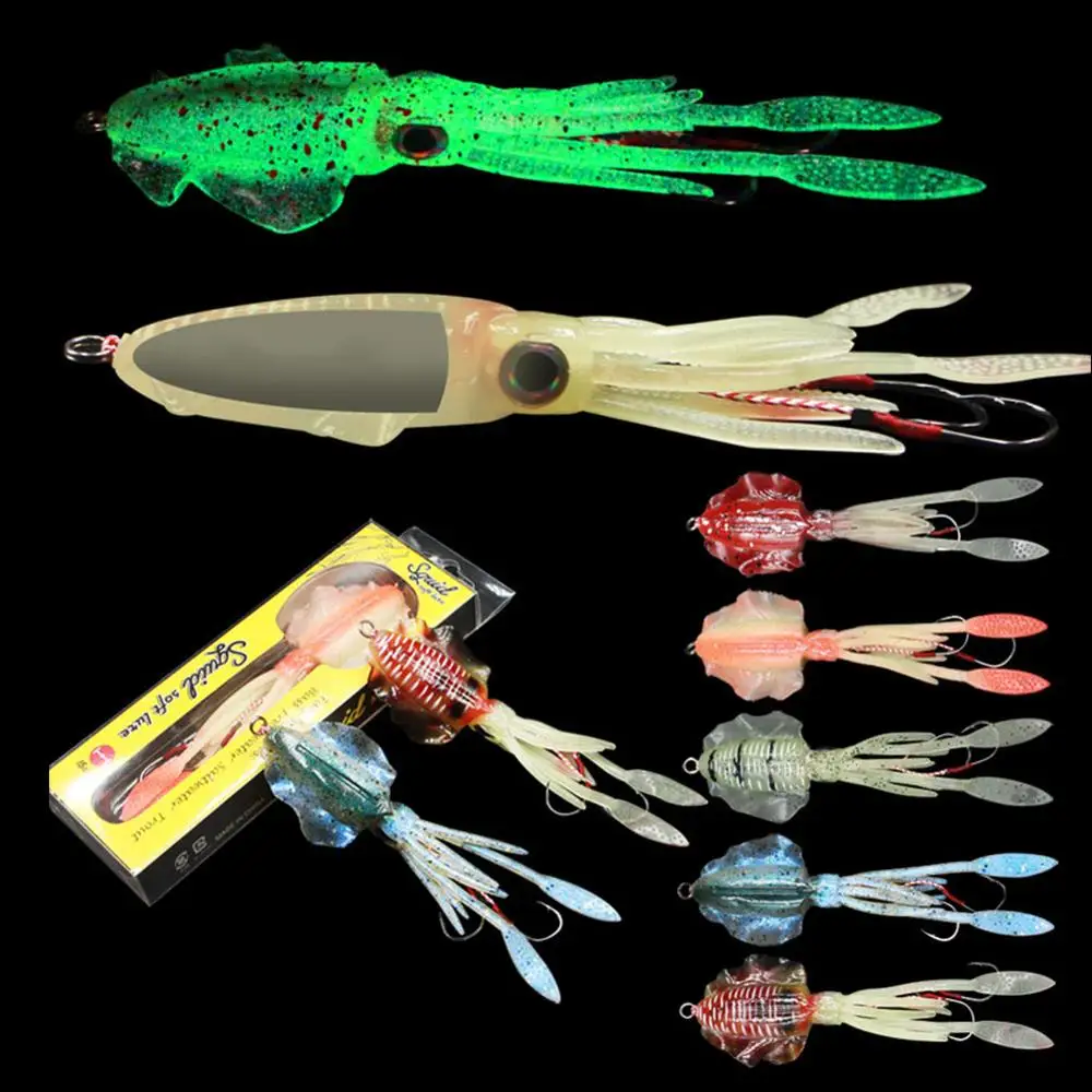 Рыболовная искусственная приманка 60 г светящиеся/УФ приманки для морской