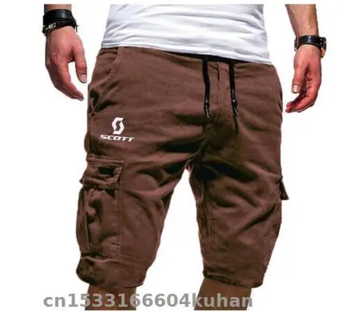 

New 2020 summer solid casual shorts men for scott Cycling shorts beach shorts ff