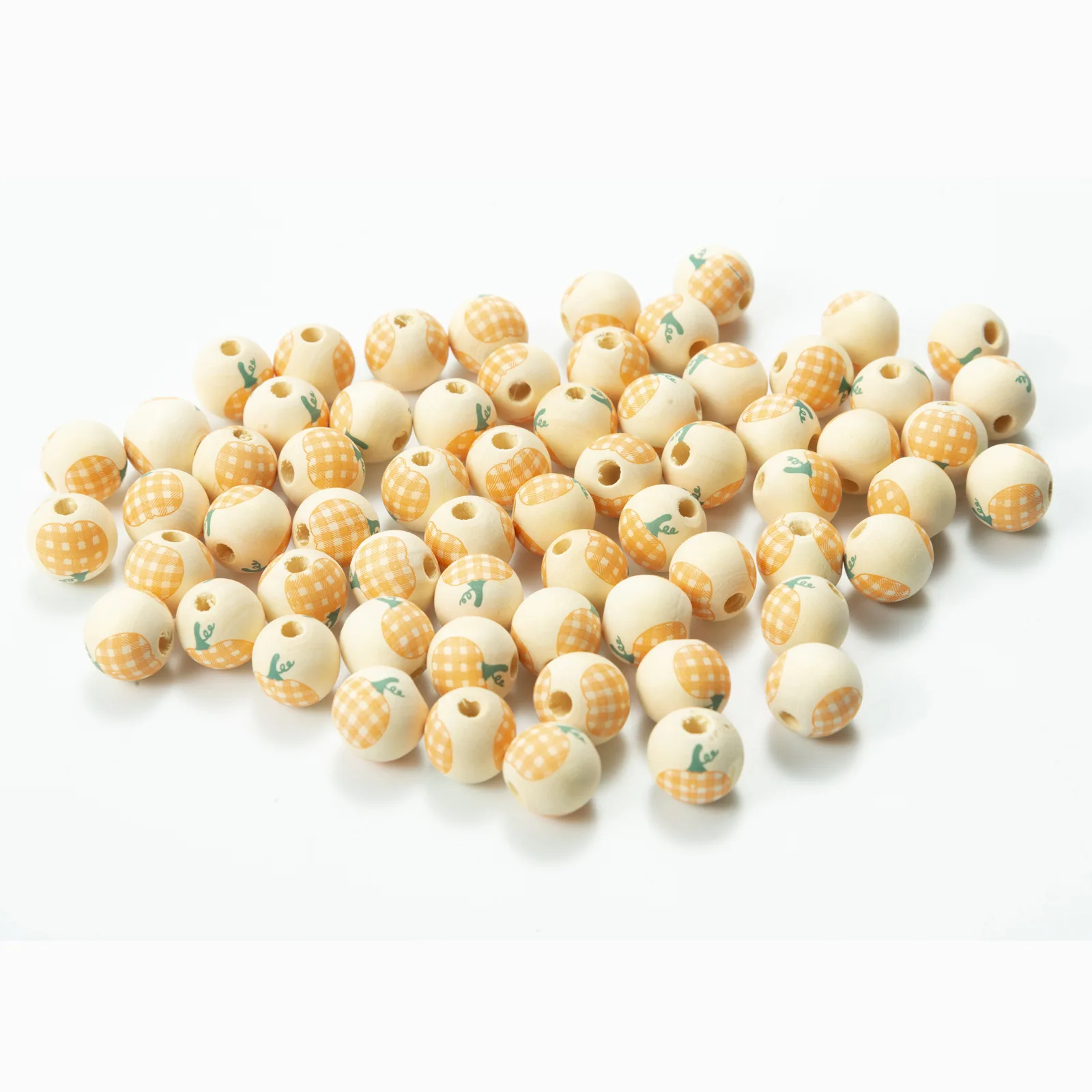 20 шт. деревянные бусины для Хэллоуина