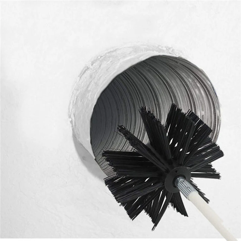 Drill Chimney Cleaning Brush Rotary Sweep System Flexible Pipe Rod Fireplace for Electric | Инструменты