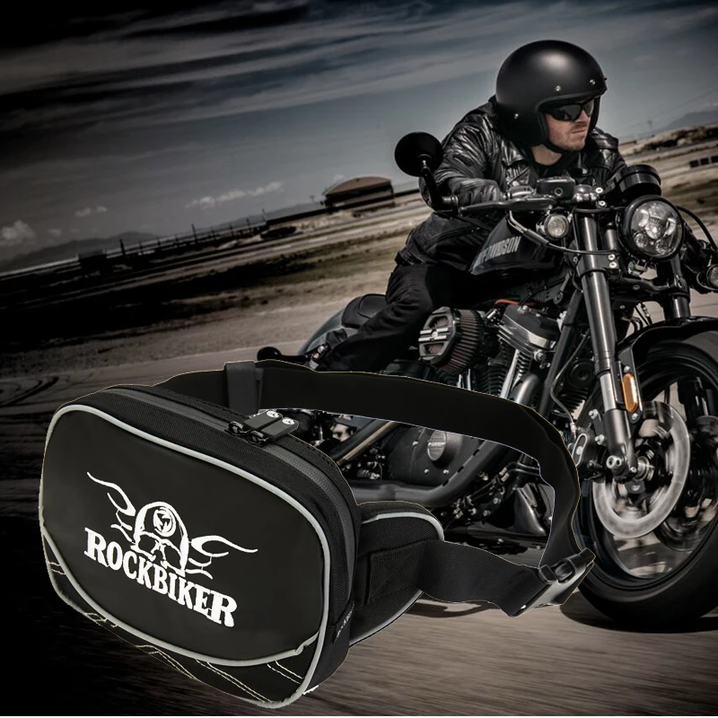 Сумка для мотоциклистов в стиле ретро водонепроницаемая Байкерская сумочка на