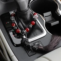 2pcs car ornaments brave troops bead auto interior rearview mirror hanging pendant stalls decoration accessories gifts