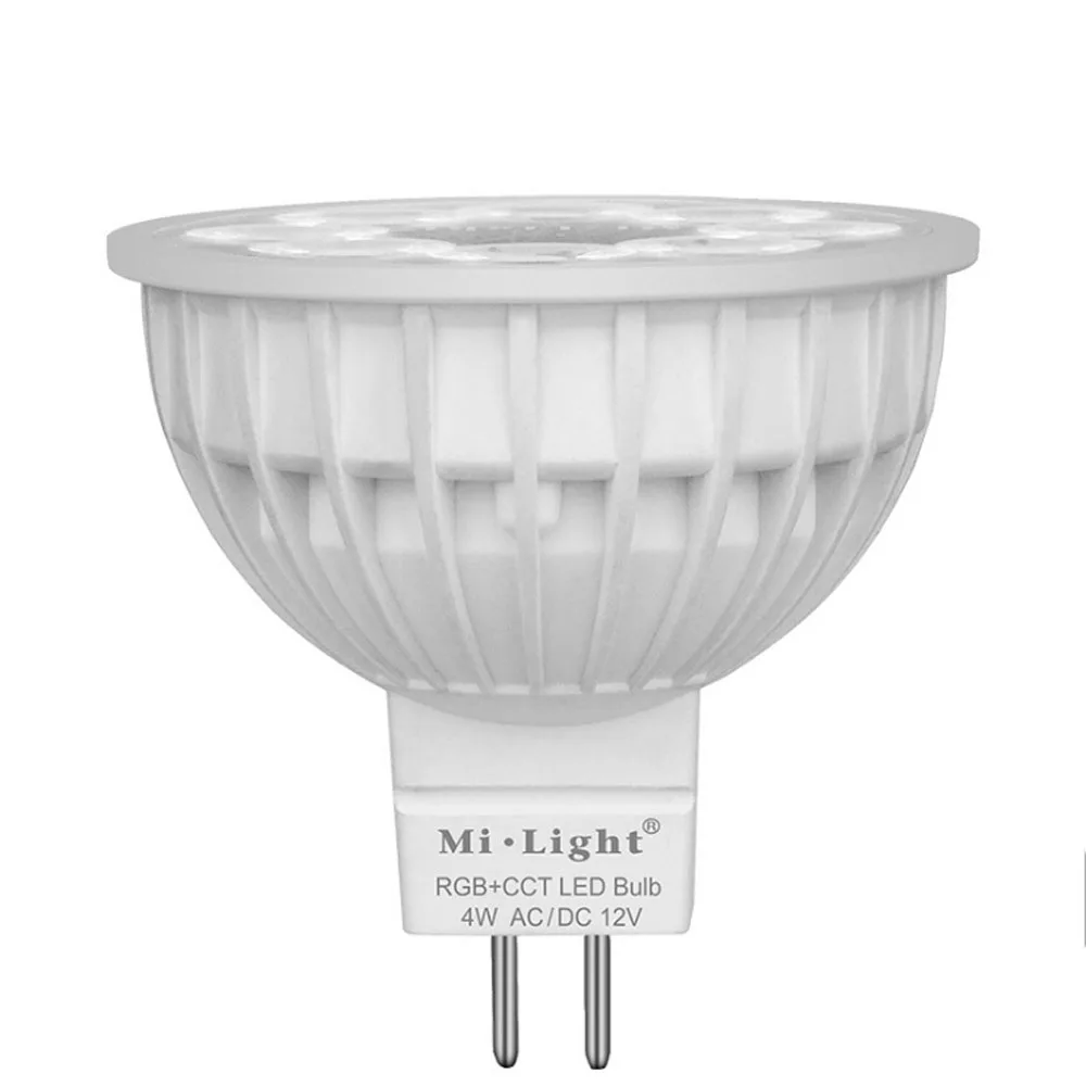 MiBoxer FUT104 4 Вт MR16 RGB + CCT Светодиодный точечный светильник 2 г светодиодный лампы