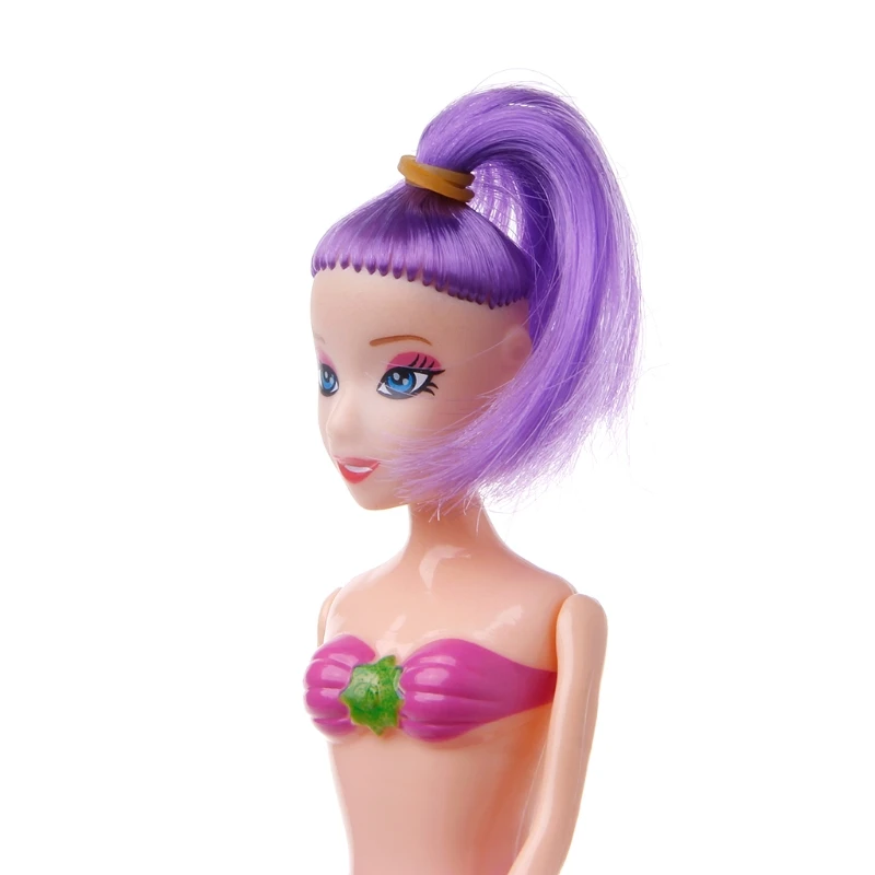 

New Handmade Tail Dress Toy Waterproof LED Dolls Girl Kids Gifts Wholesale Dropshipping