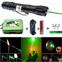 high power green laser pointer 5mw laser sight powerful laser equipment 2 in 1 detachable lamp holder with 18650 battery charger