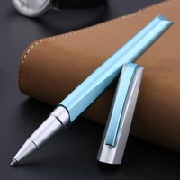 picasso 960 beauty of riemann aluminum blue roller ball pen refillable professional office stationery home school writing