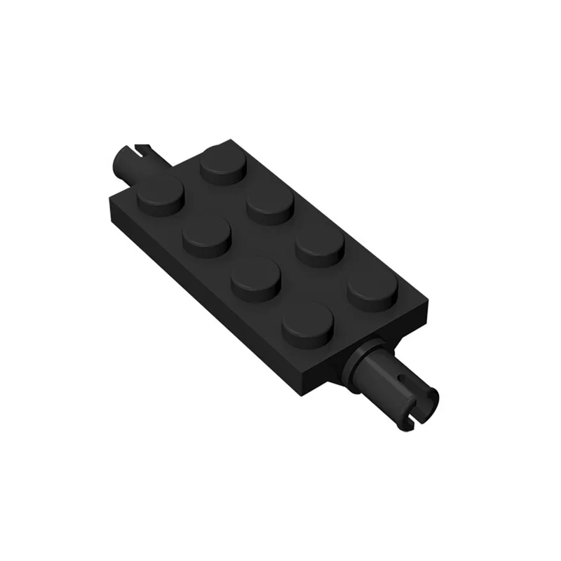 10 шт. детали MOC 30157 модифицированные пластины 2x4 с штифтами совместимые