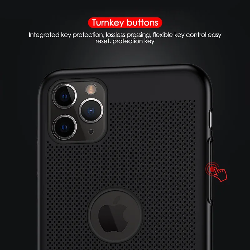 Ультратонкий чехол для iPhone 11 12 13 Pro Max SE 2020 SE3 6 6s 7 8 Plus 5 5s X XS XR MAX Твердый из