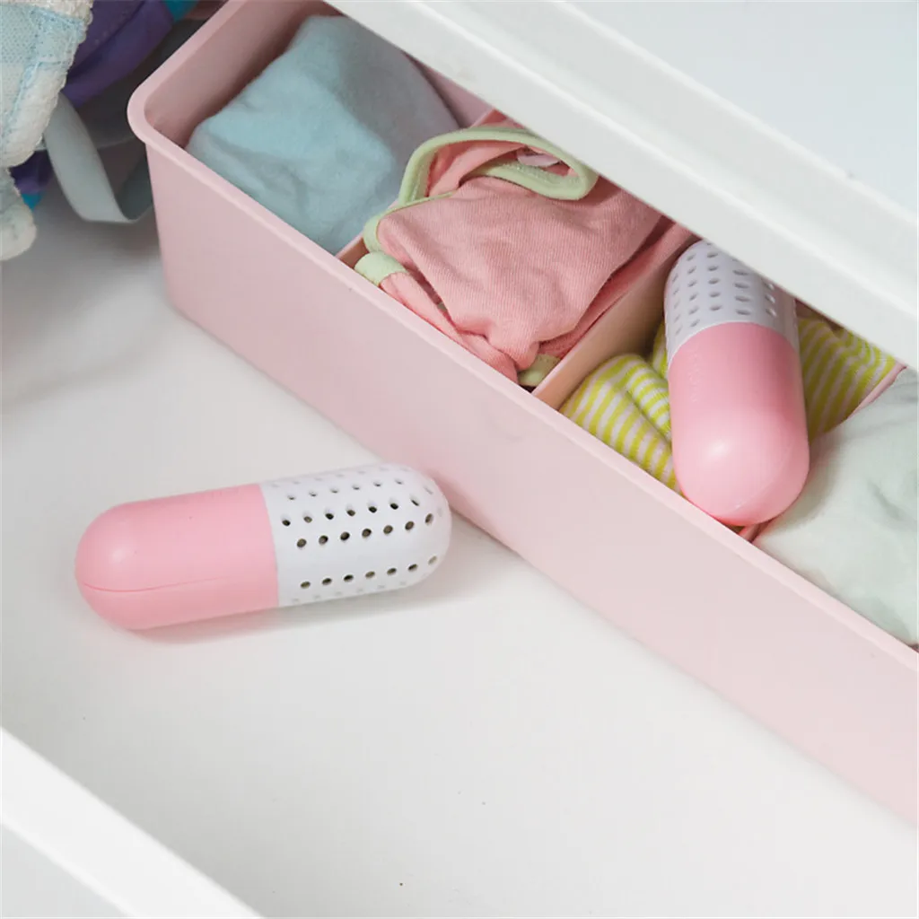 2pc / Set Shoes Moisture Absorber Deodorant Capsule Desiccant Drawer Room Coal Deodorizer Dehumidifier Tool Supply 2021 | Дом и сад